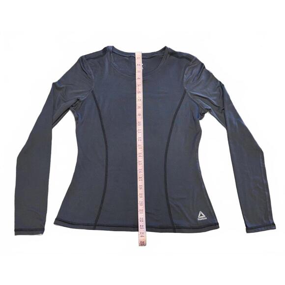 Reebok Women's Long Sleeve Athletic Fitted Under Shirt -‎ Women’s Size Medium - Picture 4 of 5